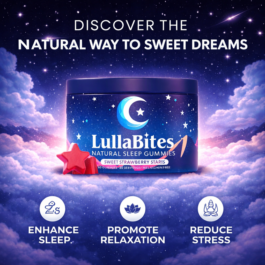 LullaBites Natural Sleep Gummies