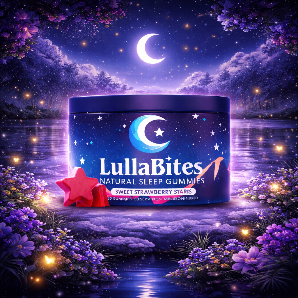 LullaBites Natural Sleep Gummies
