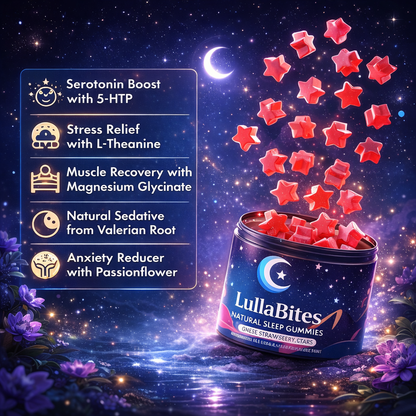 LullaBites Natural Sleep Gummies